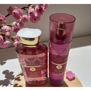 Bath & Body Works All Eyes On Her Body Wash Fragrance Mist Blackberry Jasmine‎